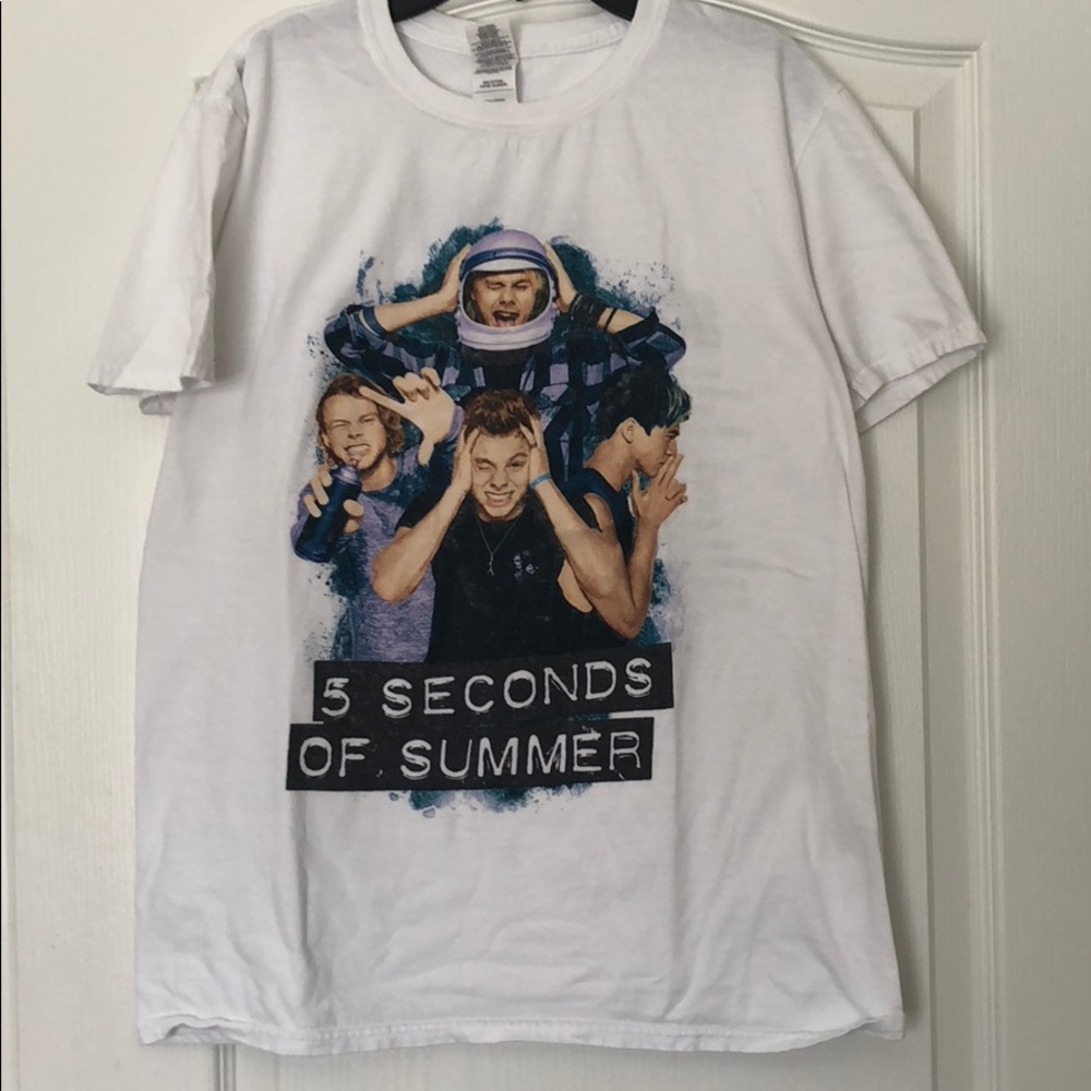 5 Seconds Of Summer Tour Tee